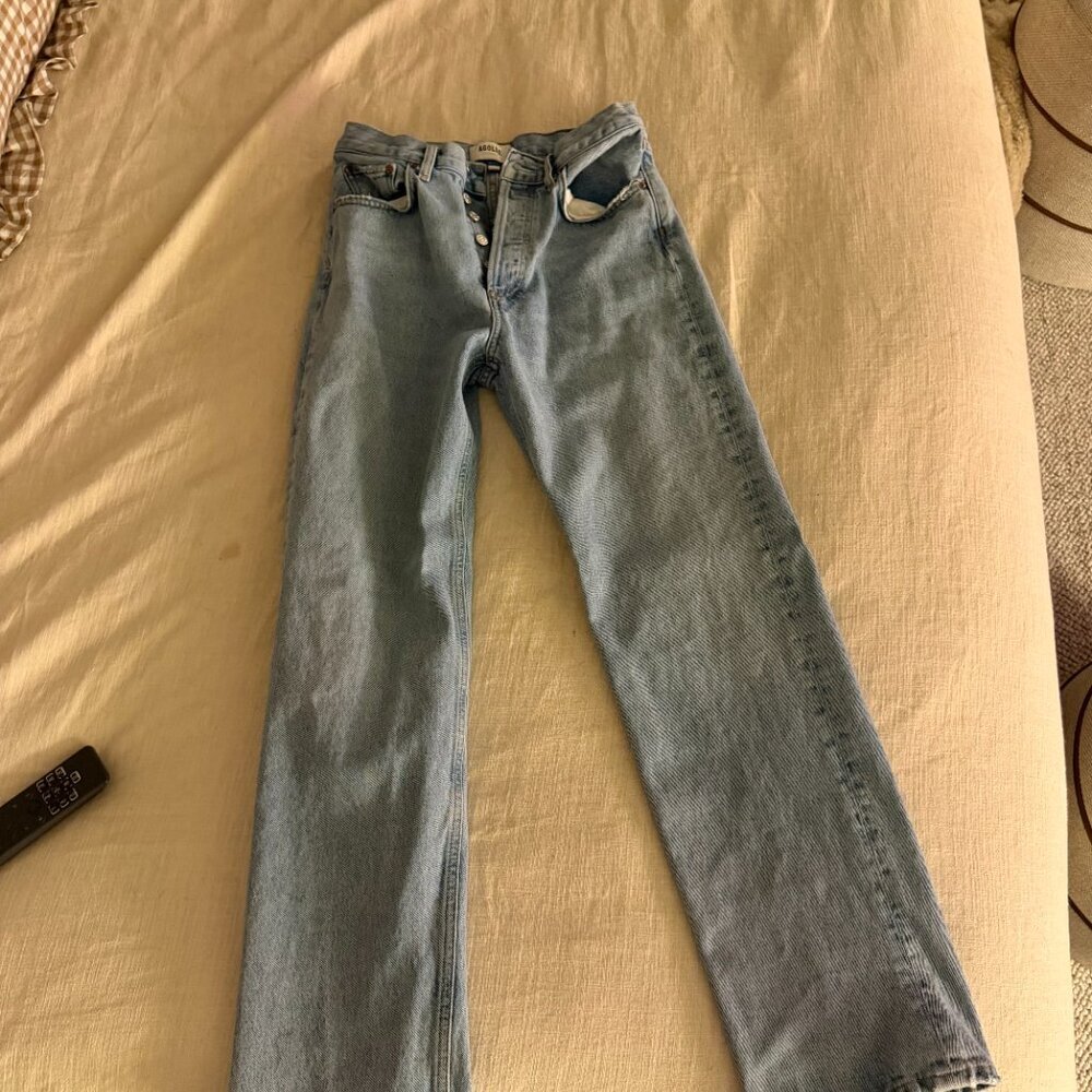 Agolde Straight Leg Jeans - Picture 9 of 12